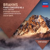 Brahms: Piano Concerto No. 1 & Handel Variations artwork