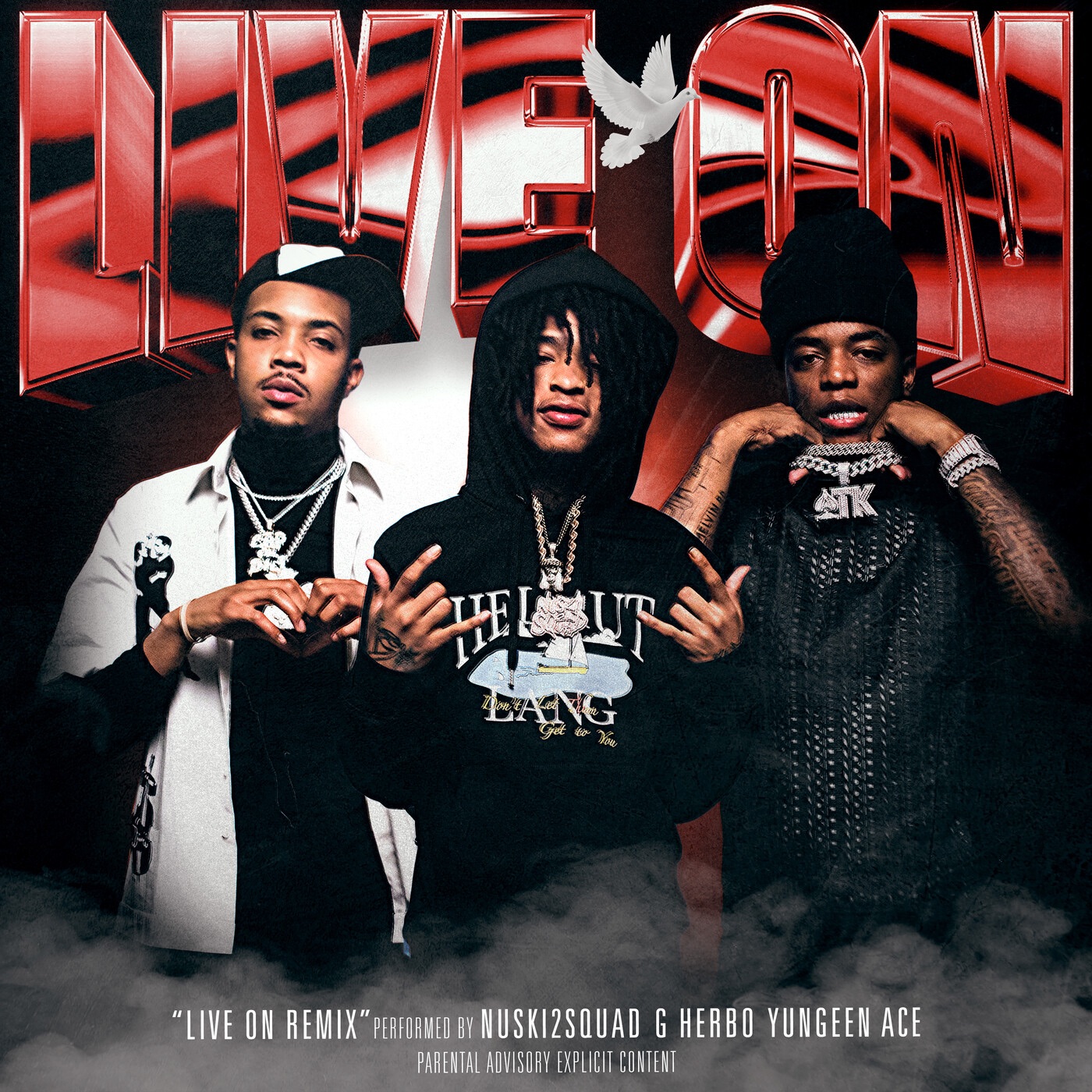 Nuski2Squad, Yungeen Ace & G Herbo - Live On (Thuggin Days) [Remix] - Single