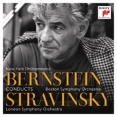 Bernstein Conducts Stravinsky artwork