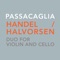Passacaglia for Violin and Cello (After G.F. Handel's Suite No. 7 in G Minor) artwork