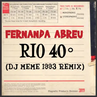 Rio 40º (DJ Meme 1993 Remix) - Single - Fernanda Abreu
