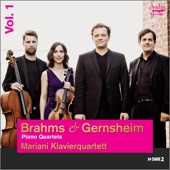 Brahms & Gernsheim: Piano Quartets artwork