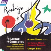 Rodrigo: The 3 Guitar Concertos - Concierto de Aranjuez; Fantasía para un Gentilhombre; Concierto para una Fiesta artwork