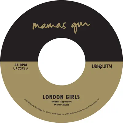 London Girls / Diamond in the Bell Jar - Single - Mamas Gun