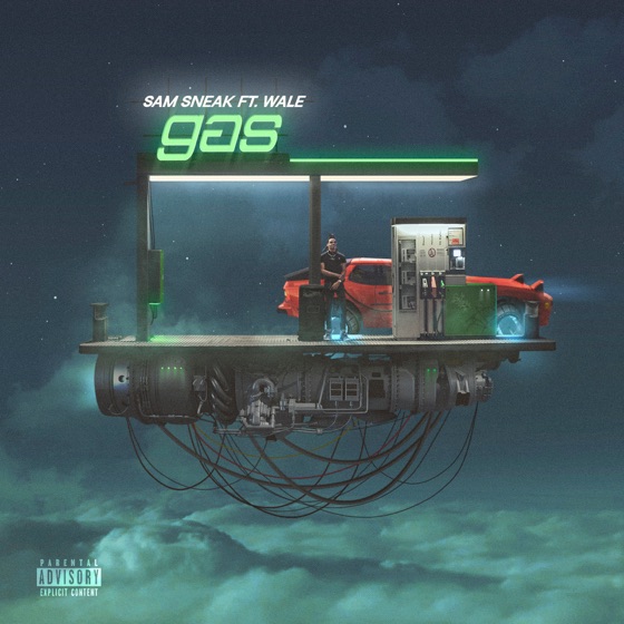 Cover artwork for Gas (feat. Wale)