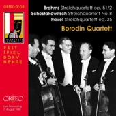 Brahms, Shostakovich & Ravel: String Quartets (Live) artwork