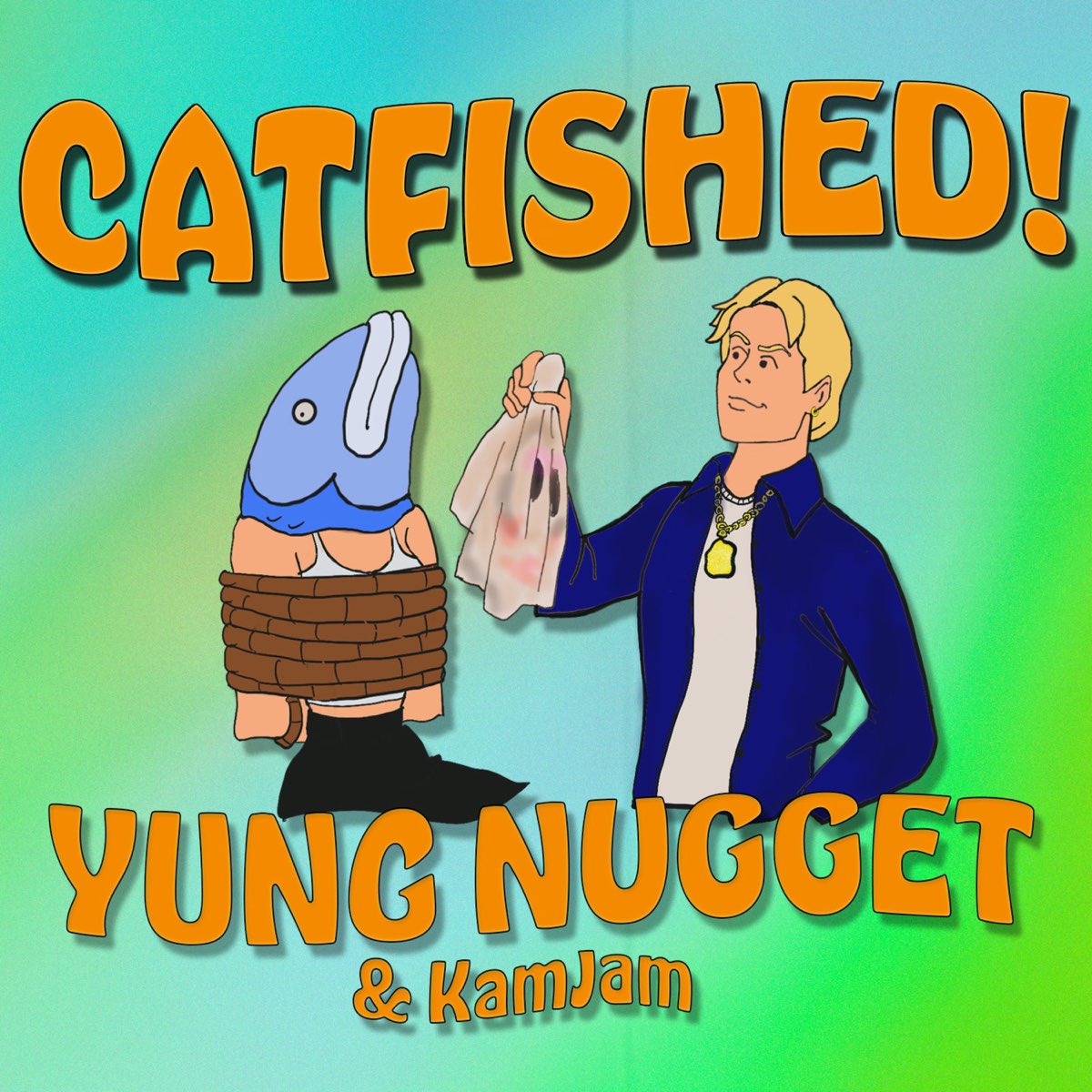 Спой песню наггетс. Catfished Yung Nugget. Catfished. Single Nugget.