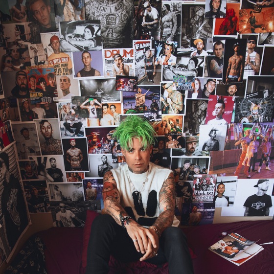 Cover artwork for Down (feat. Travis Barker)