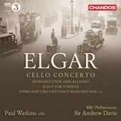 Elgar: Cello Concerto, Introduction and Allegro, Elegy & Marches Nos. 1 to 5 artwork