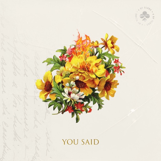Cover artwork for You Said