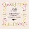 Ravel: String Quartet - Stravisnky: Three Pieces for String Quartet album lyrics, reviews, download