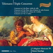 Telemann: Triple Concertos artwork