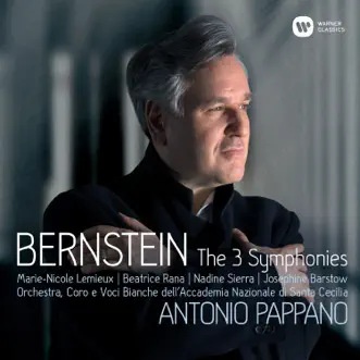 Bernstein: Symphonies Nos 1-3 – Prelude, Fugue & Riffs by Orchestra dell'Accademia Nazionale di Santa Cecilia & Antonio Pappano album reviews, ratings, credits