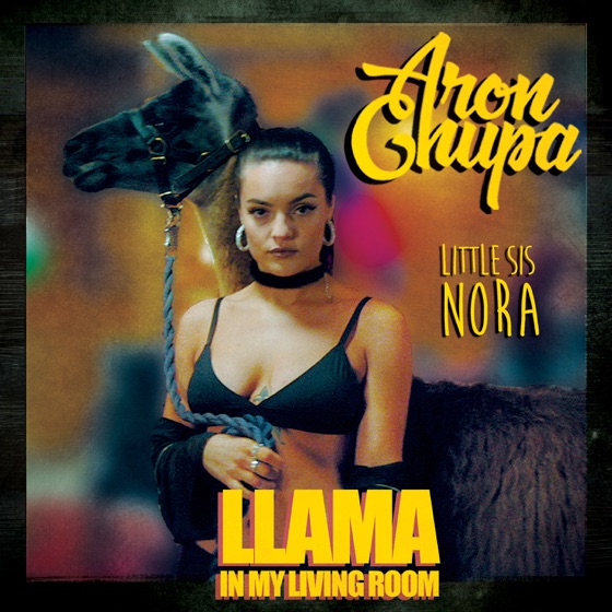 Cover artwork for Llama In My Living Room (feat. Little Sis Nora)