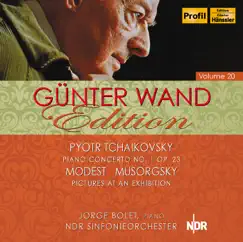 Tchaikovsky: Piano Concerto No. 1 - Mussorgsky: Pictures at an Exhibition (Wand Edition, Vol. 20) by Günter Wand, NDR Symphony Orchestra & Jorge Bolet album reviews, ratings, credits