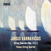 Jurgis Karnavičius: String Quartets Nos. 3 & 4 artwork