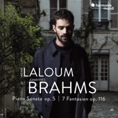 Brahms: Piano Sonata Op. 5, & 7 Fantasien, Op. 116 artwork