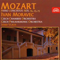 Ivan Moravec, Josef Vlach, Czech Chamber Orchestra & Czech Philharmonic Orchestra - Mozart: Piano Concertos Nos. 14, 23 & 25 artwork