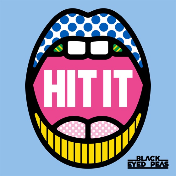 Cover artwork for HIT IT (feat. Saweetie & Lele Pons)