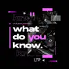 What Do You Know - Single album lyrics, reviews, download