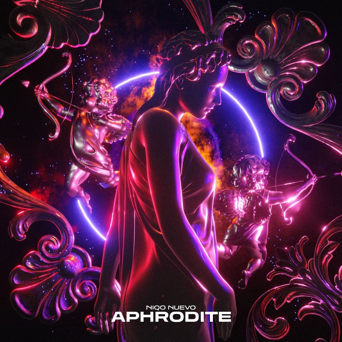 Афродайт слушать. Aphrodite альбомы. Постер Афродита неон. Aphrodite album Cover.