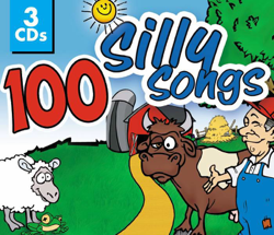 100 Silly Songs - The Countdown Kids Cover Art