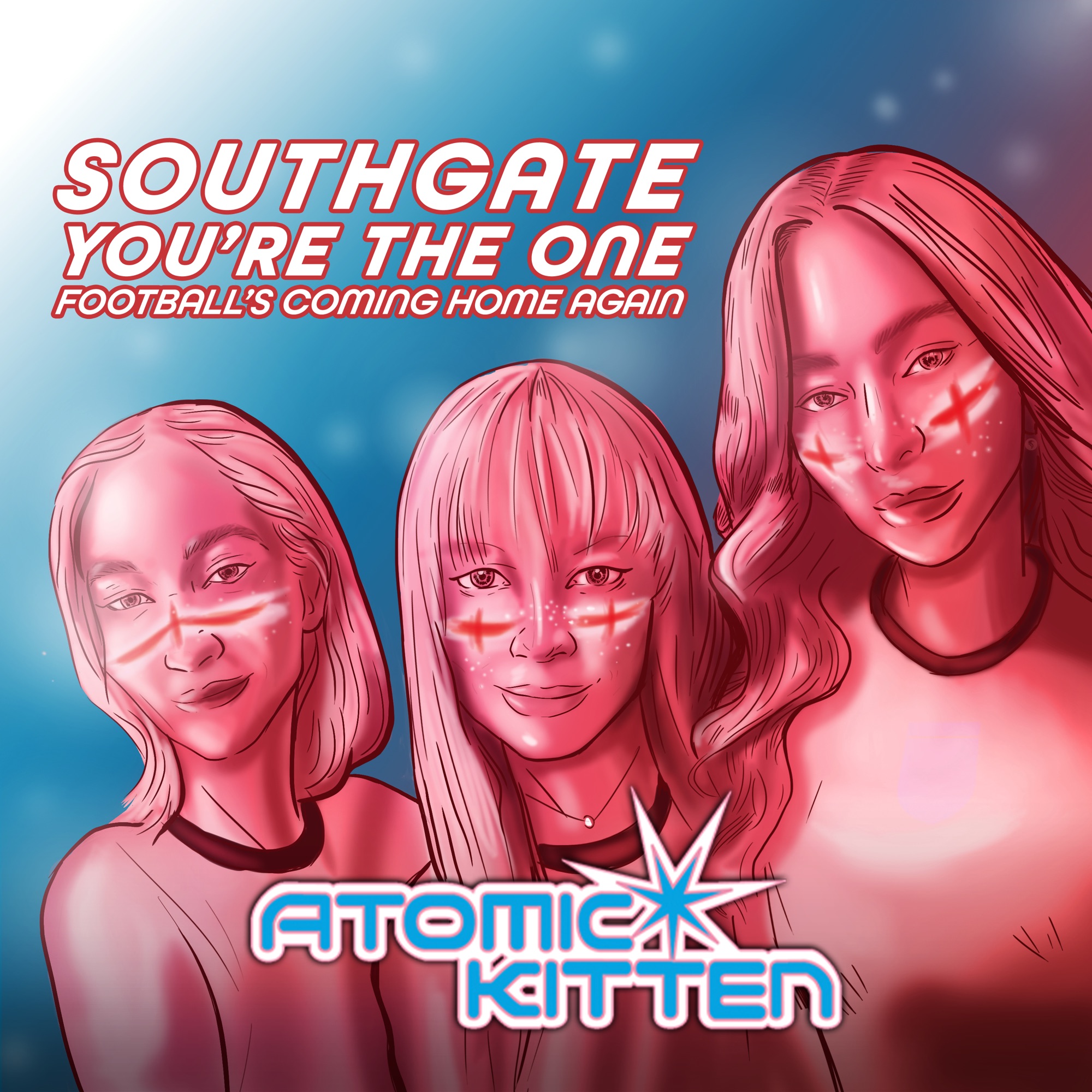 Atomic Kitten - Southgate You're the One (Football's Coming Home Again) - Single