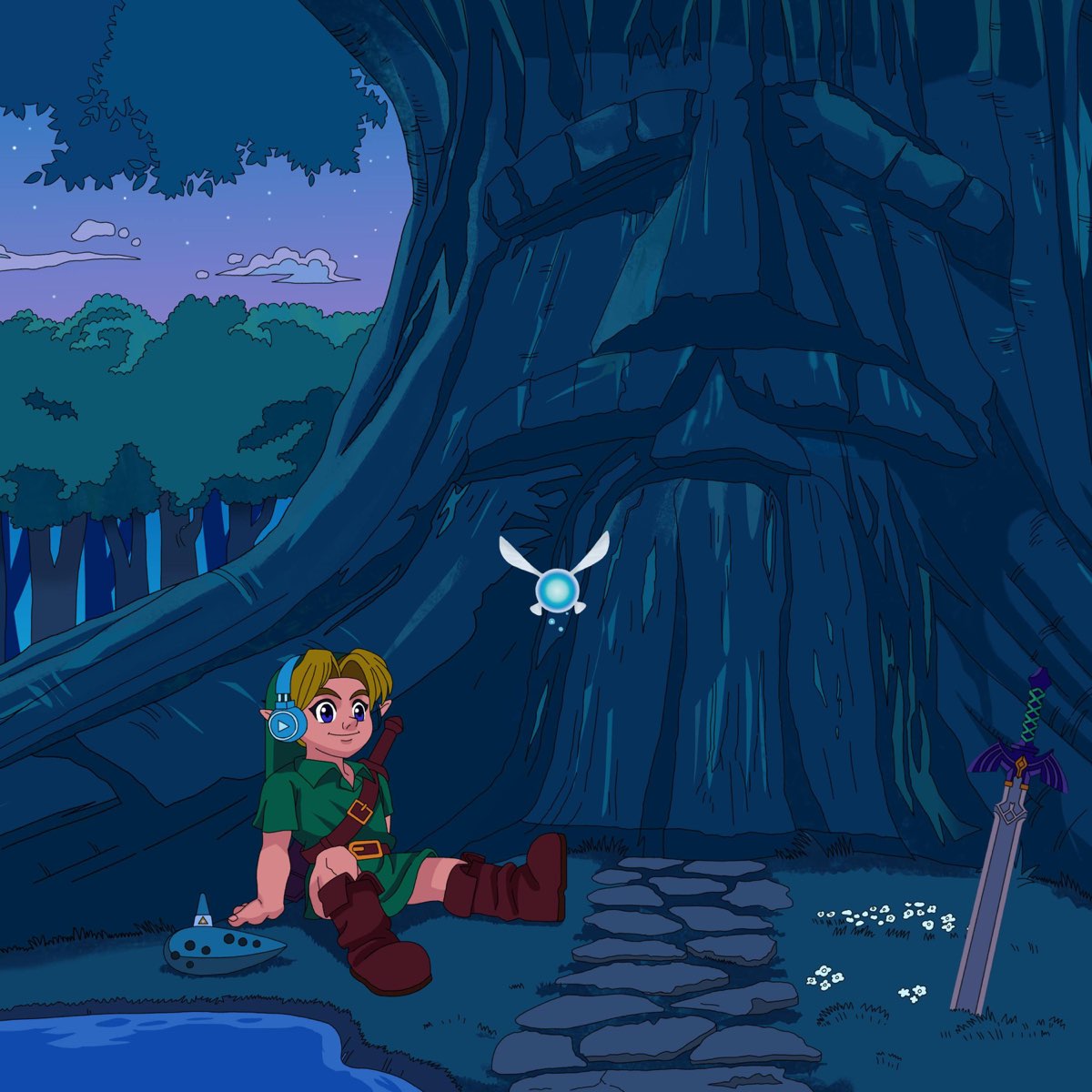 Lost in the woods 4. Lost Wood или Zelda Funk не помню. Lost in the Woods.