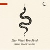 Say What You Need - Single