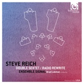 Steve Reich: Double Sextet. Radio Rewrite artwork