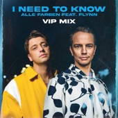 I Need to Know (feat. Flynn) [VIP Mix] artwork