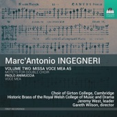 Marc'Antonio Ingegneri, Vol. 2: Missa "Voce mea" a 5 & Motets for Double Choir artwork