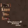 I Dont Know Your Name (feat. Sax) - Single album lyrics, reviews, download