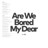 Are We Bored My Dear - EP artwork