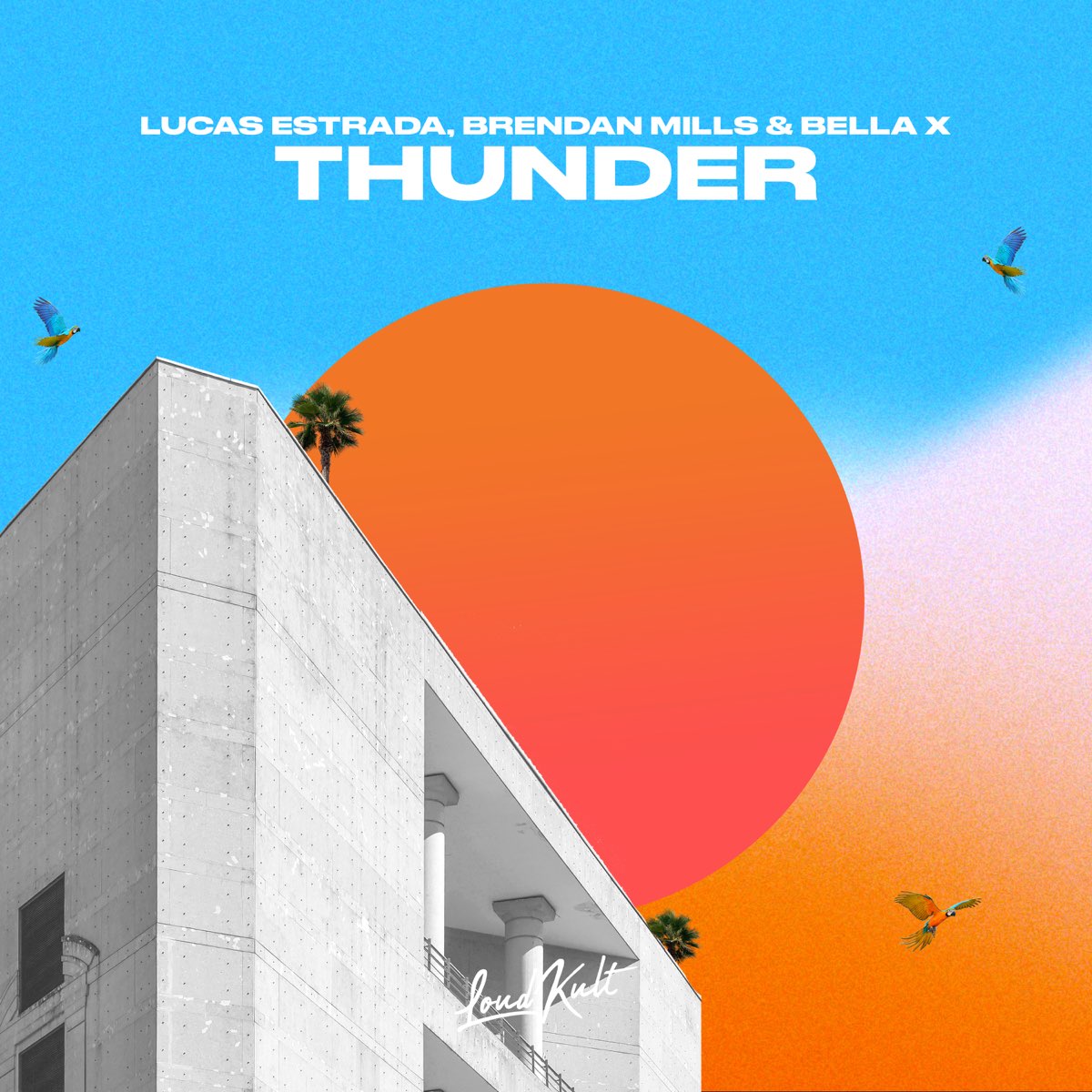 ‎thunder Feat Lrmeo Single By Lucas Estrada Brendan Mills And Bella