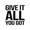 David Walker - Give It All You Got