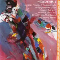 William Kraft: Concerto for Percussion & Chamber Ensemble by Jane Manning & Richard Pittman album reviews, ratings, credits