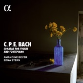 C.P.E. Bach: Sonatas for Violin and Fortepiano (Alpha Collection) artwork