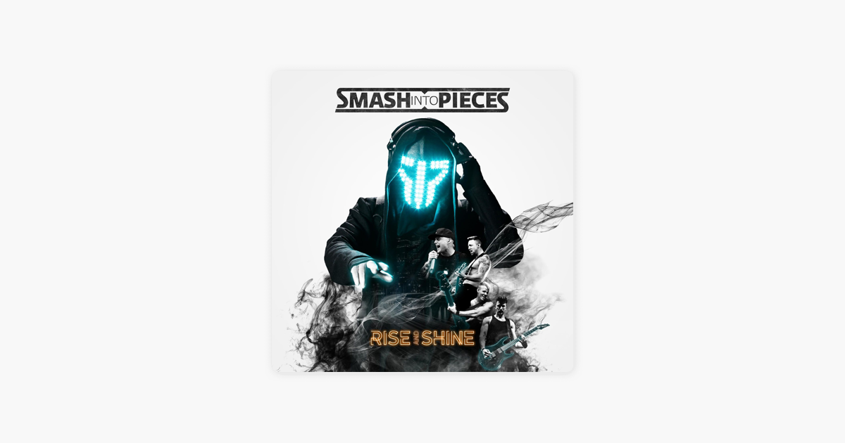 Smash into pieces broken parts