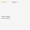 Dream Bigger (Instrumental) - Single artwork