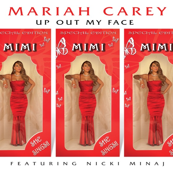 Cover artwork for Up Out My Face (feat. Nicki Minaj)