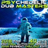 Psychedelic Dub Masters 2018 - Top 40 Hits Psy Chill, Glitch Hop, Groove Yoga Psybient, Chillout EDM artwork