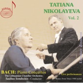 Tatiana Nikolayeva, Vol. 2: Bach Concertos (Live) artwork