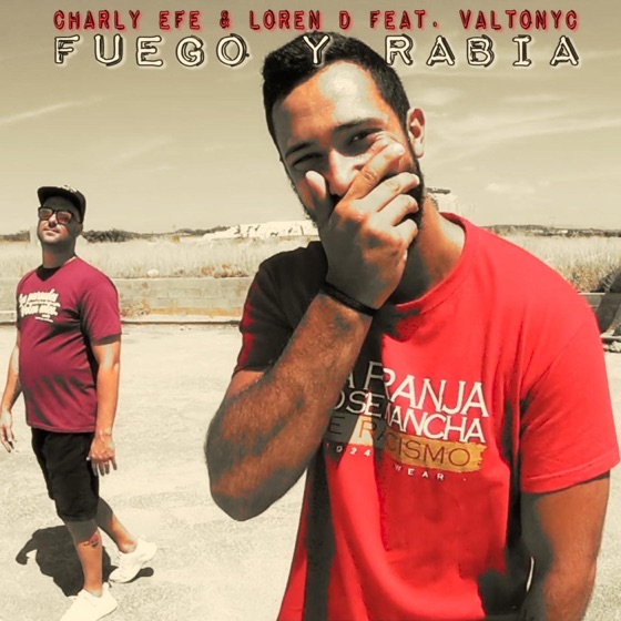 Cover artwork for Fuego y Rabia