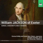 Jackson: Songs, Canzonets, and a Sonata artwork