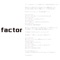 Factor - Snowkel lyrics