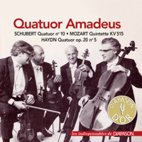 Amadeus Quartet - Haydn, Mozart & Schubert: Œuvres avec quatuor à cordes (Les indispensables de Diapason) artwork