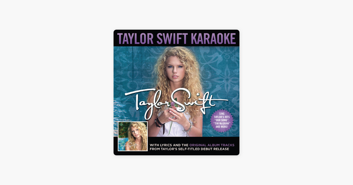Taylor Swift Karaoke Instrumentals With Background Vocals By Taylor Swift
