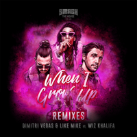 Dimitri Vegas & Like Mike - When I Grow Up (feat. Wiz Khalifa) [The Remixes] - EP artwork