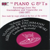 The Piano G & Ts, Vol. 1: Recordings from the Gramophone & Typewriter Era (Recorded 1900-1907) artwork